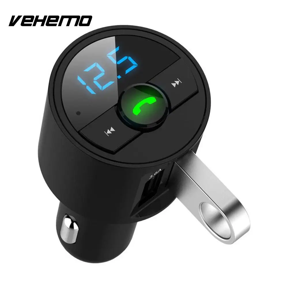 Bluetooth Receiver FM Transmitter Car Handsfree Adapter Smart Charger Universal Wireless Radio | Автомобили и мотоциклы