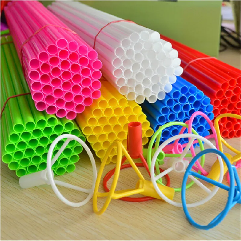 Пластиковые палочки для воздушных шаров 40 см 16 дюймов|party decorating supplies|party decorationplastic