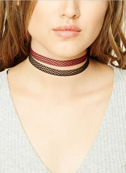 Ошейник женский черный в стиле бохо | Украшения и аксессуары