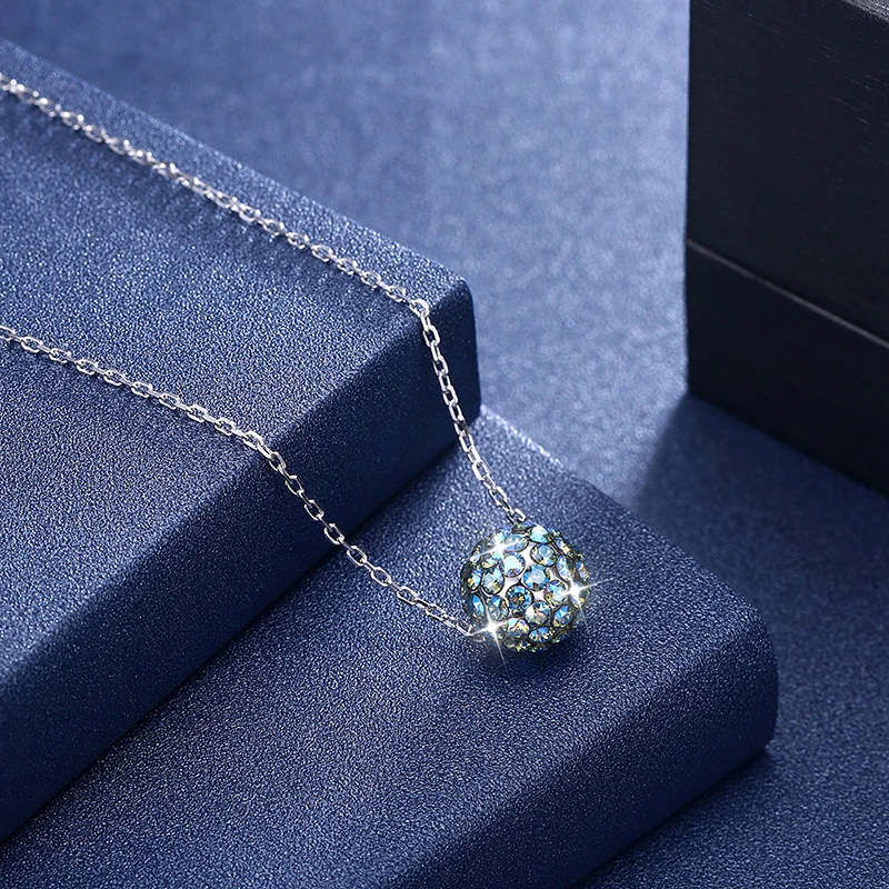 Ожерелья подвески с разноцветными шариками от Swarovski|Ожерелья| |