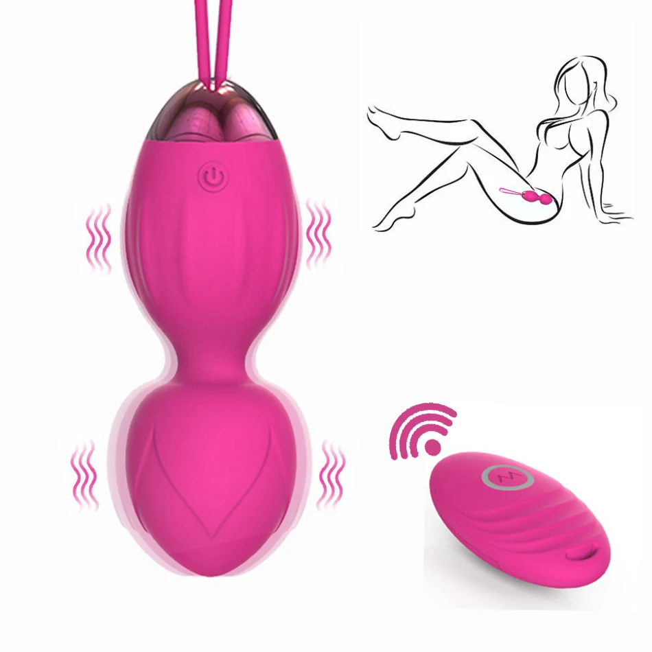 Силиконовые Шарики Kegel для женщин вагинальные шарики Geisha Balls с дистанционным