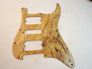 1PCS solid maple wood STRAT GUITAR HSH Pickguard #3602