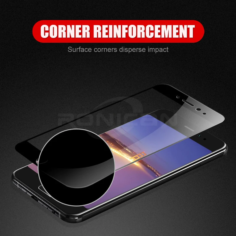 Закаленное стекло с полным покрытием для Meizu M3 M3E M3S Note M6 M5C M5S M5 MX6 защитная пленка Pro