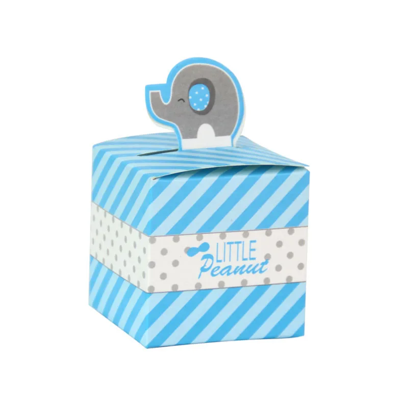 Бесплатная доставка 50 шт. розовый слон свадебные сувениры и подарки коробка для