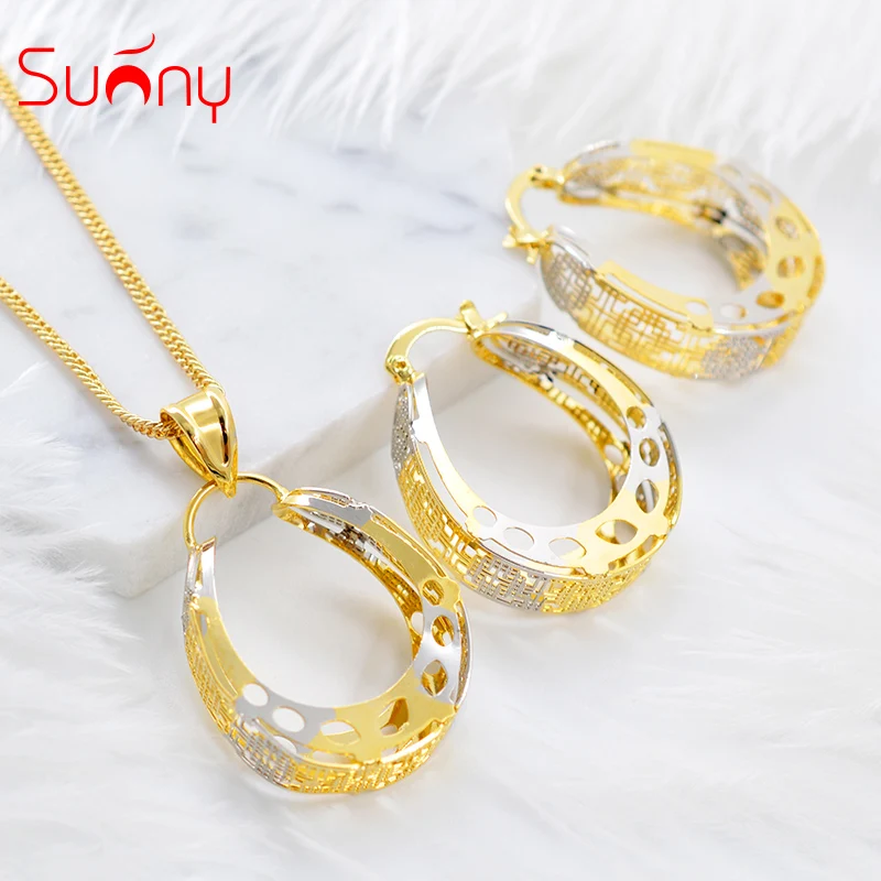 Ювелирные изделия Sunny Jewelry модные ювелирные 2021 комплекты украшений для женщин