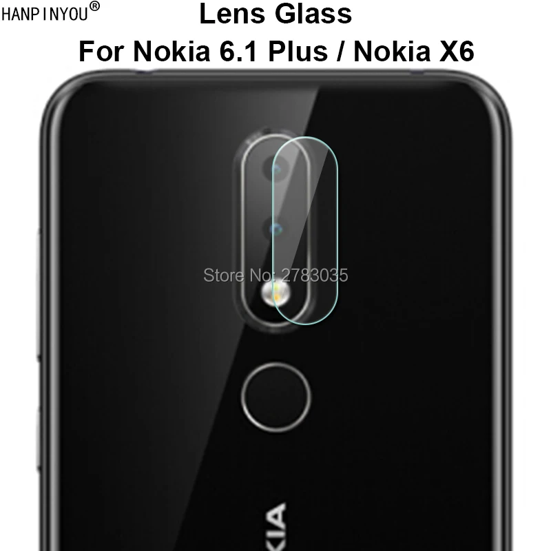 Прозрачная ультратонкая Защитная пленка для объектива камеры Nokia 6 1 Plus / X6 + 5 8