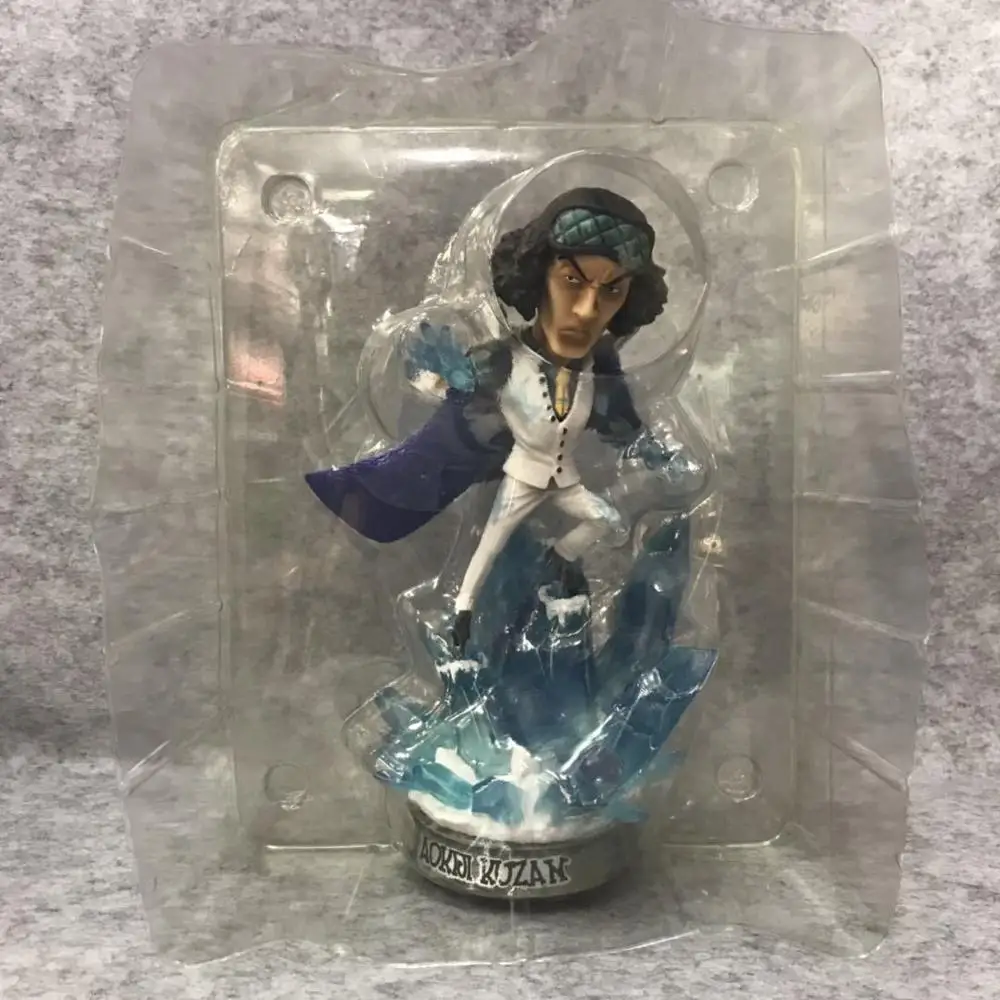 Аниме 21 см Одна деталь Sakazuki/Aokiji Kuzan/Борсалино ПВХ фигурку Коллекционная модель