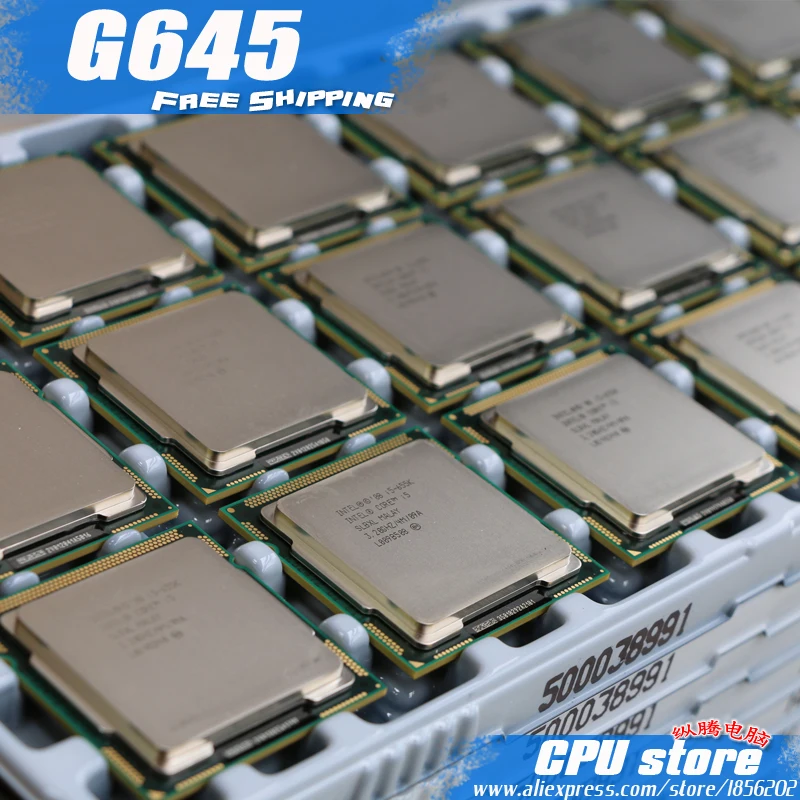 Бесплатная доставка процессор Intel Pentium G645 3M cache 2 9 GHz L3 = LGA 1155 TDP 65W настольный