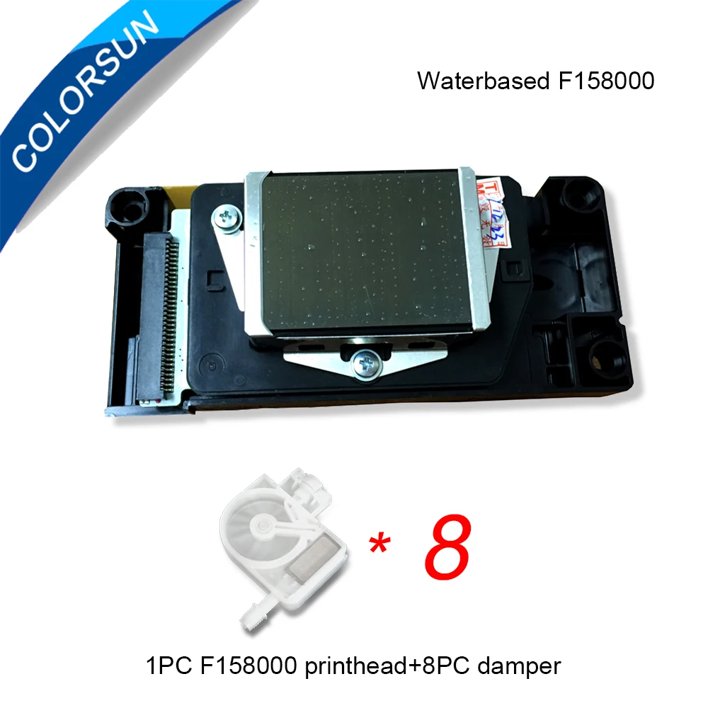 Colorsun Оригинальный Новый DX5 печатающая головка разблокирована F158000 водная база