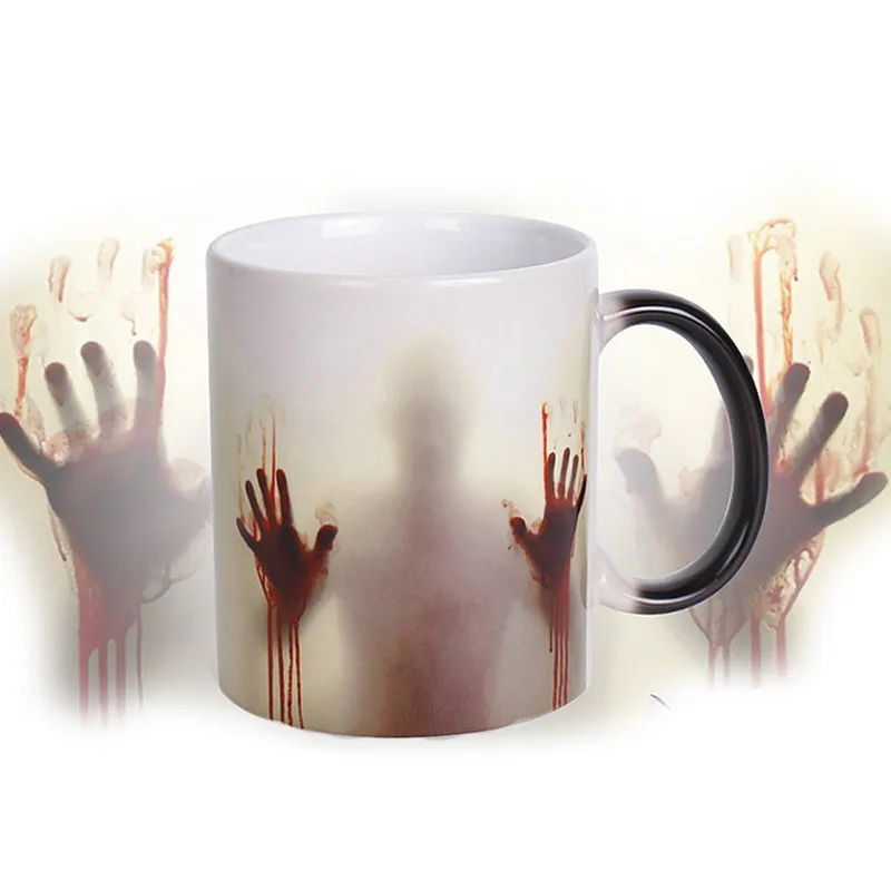 Lovinland the Walking Dead меняющая цвет кружка сохраняющая тепло керамика изменяющая чашка