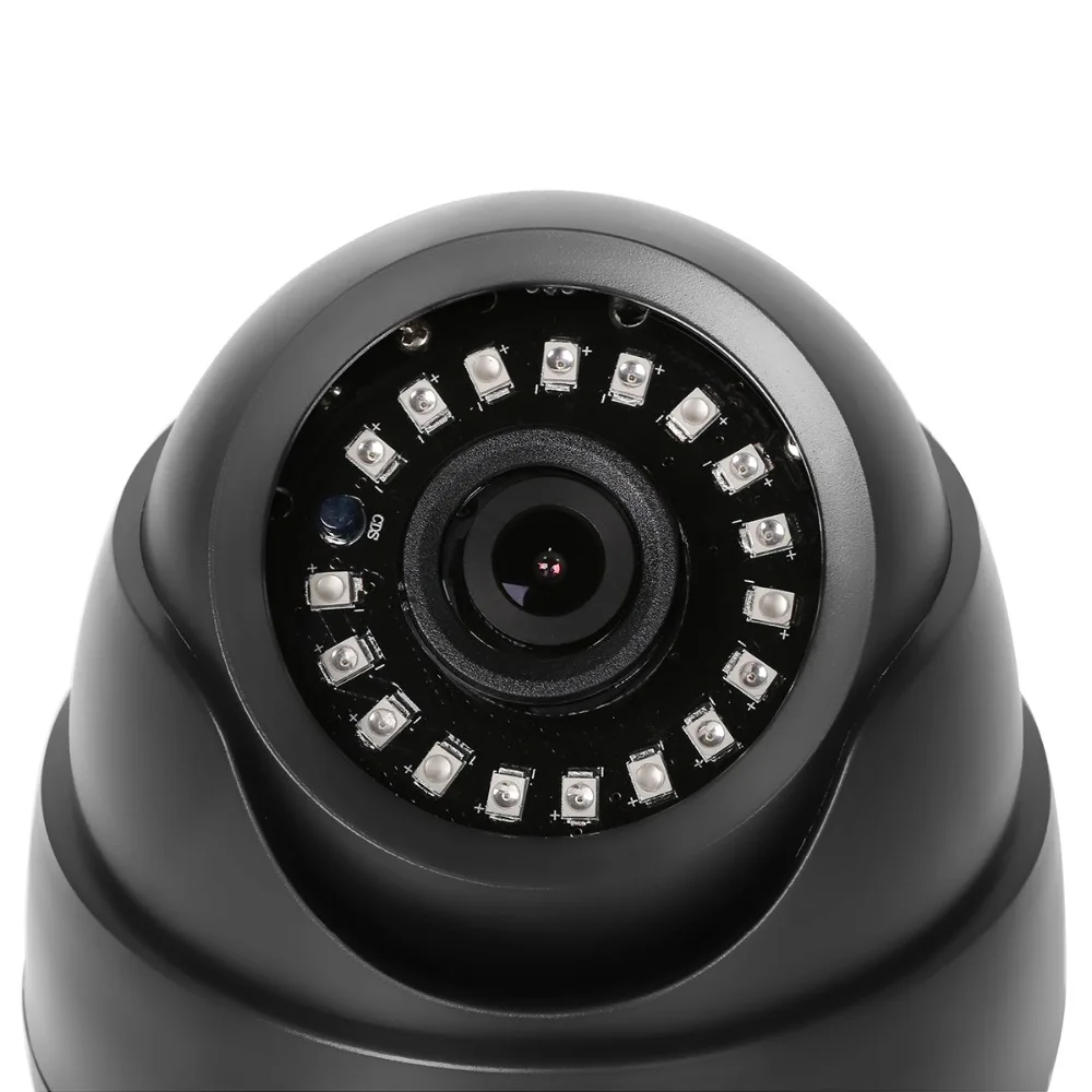 AZISHN ONVIF 720P 960P 1080P Проводной Звук для камеры Крытый P2P Email Обнаружение движения с