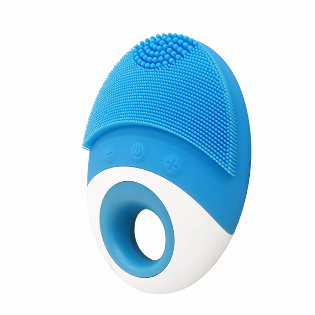 Electric Silicone Face Cleanser Wireless Charging Vibrate Pore Clean Cleansing Brush Massager Facial Vibration Skin Care Spa | Красота и