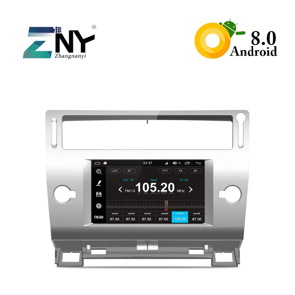 S200 7 &quotAndroid автомобильный DVD для Citroen C4 C Triomphe Quatre 2005 2006 2007 2008 2009 Радио RDS GPS навигации