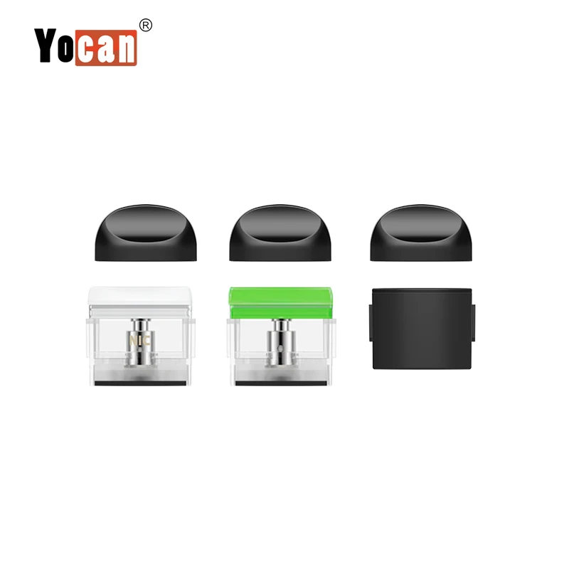 Yocan Trio 3в1 pod Kit 1,0 мл с аккумулятором 500 мАч электронная сигарета Trio vape ручка с для КБР сок воск испаритель