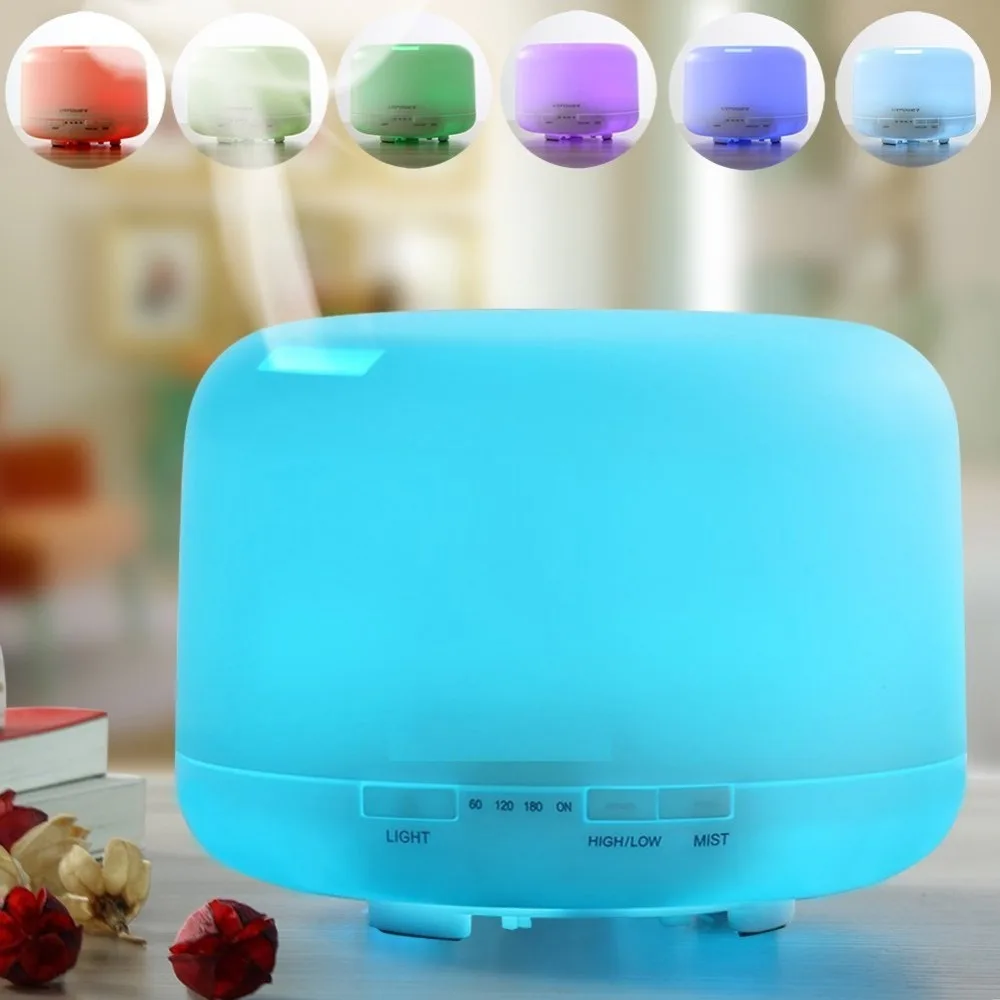 Аромадиффузор ультразвуковой 300 мл светодиодный мл|air humidifier|ultrasonic air humidifierdiffuser