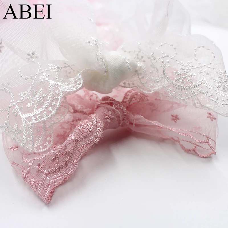 10 ярдов/партия вышитые кружева из органзы|embroidered lace ribbon|lace materiallace ribbon |