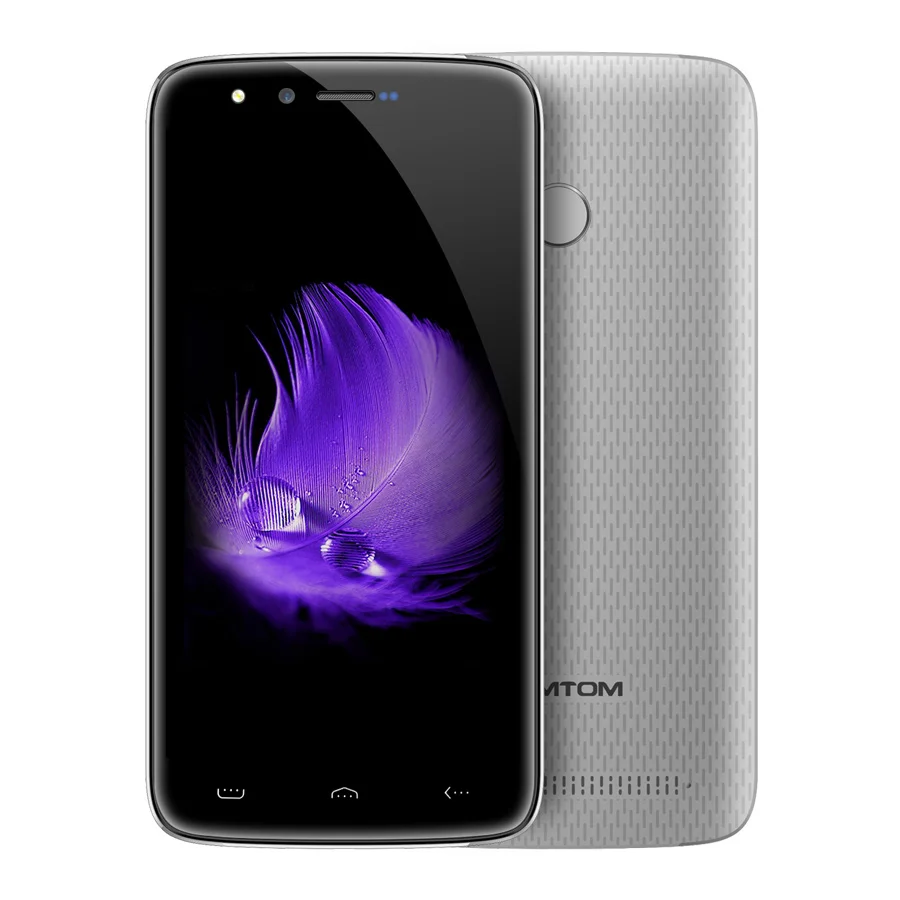 Оригинальный HOMTOM HT50 4G LTE мобильный телефон MT6737 четыре ядра 5 дюймов HD 1280x720 8.0MP 3 ГБ
