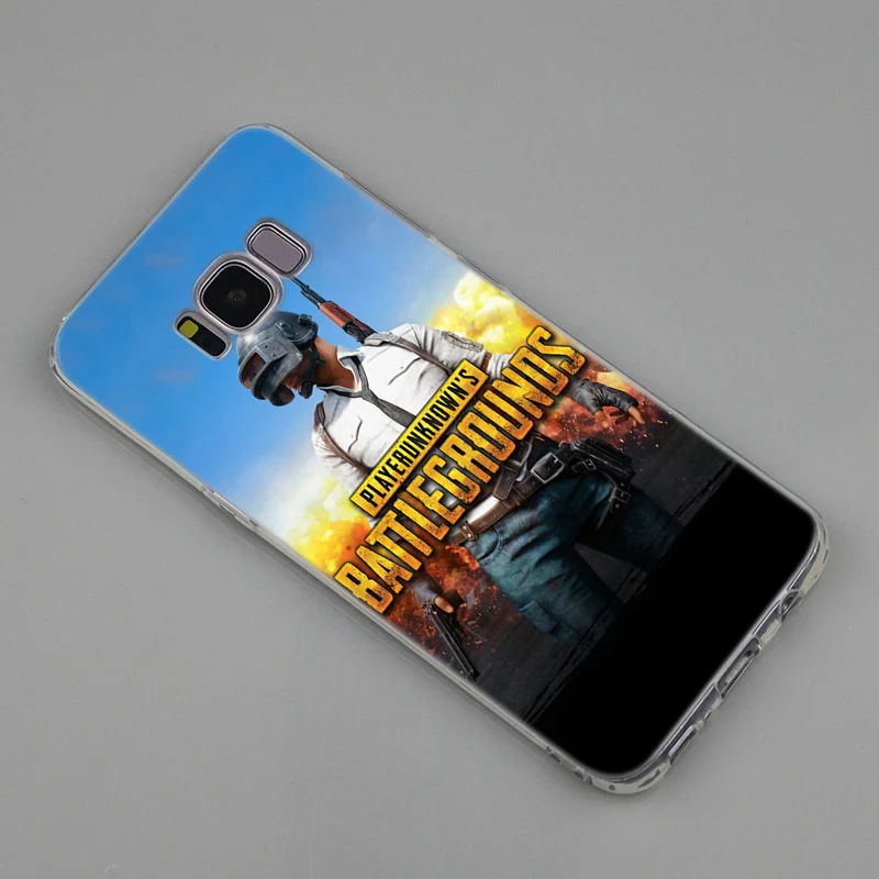 Популярный Мягкий силиконовый чехол PUBG game для Samsung Galaxy Note 10 Plus S8 S9 S10 5G S6 S7 Edge S5 S10e 5