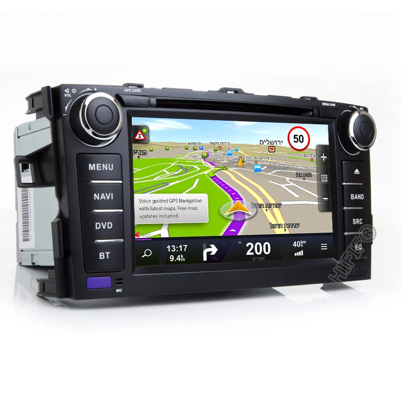 DSP IPS Android 11 2 DIN автомобильный dvd-плеер для TOYOTA AURIS Altis COROLLA 2012 2013 GPS Радио экран стерео