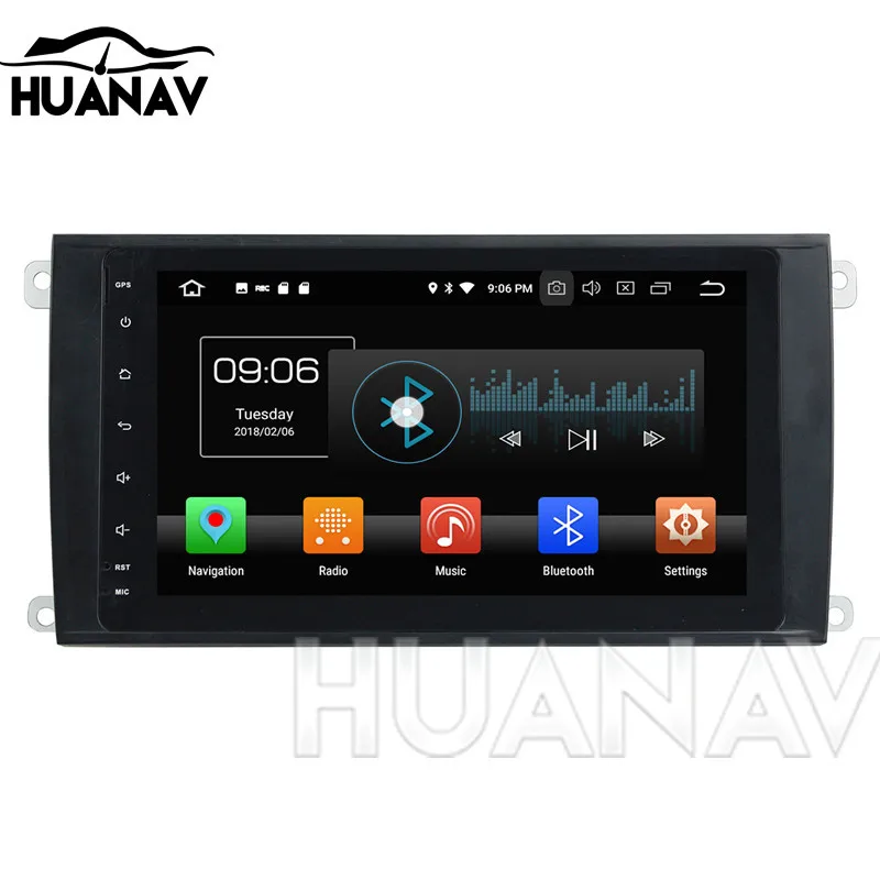 Android 2003 автомобильный DVD плеер без GPS навигатора для PORSCHE CAYENNE 2010 радиоплеер стерео