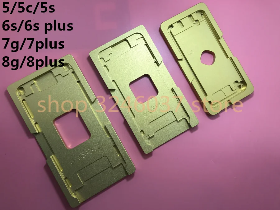 Высококачественная алюминиевая стеклянная рамка формы для iPhone 6/6s 7 8 plus ламинатор