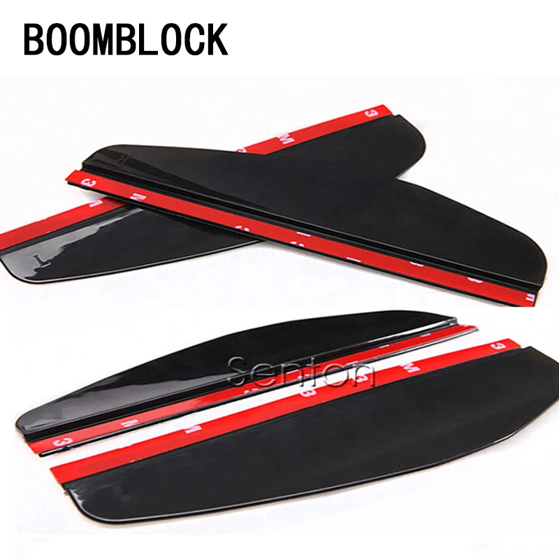 BOOMBLOCK 2 шт. стикер для автомобильного стайлинга дождевые брови Renault Megane 3 Duster Logan Honda