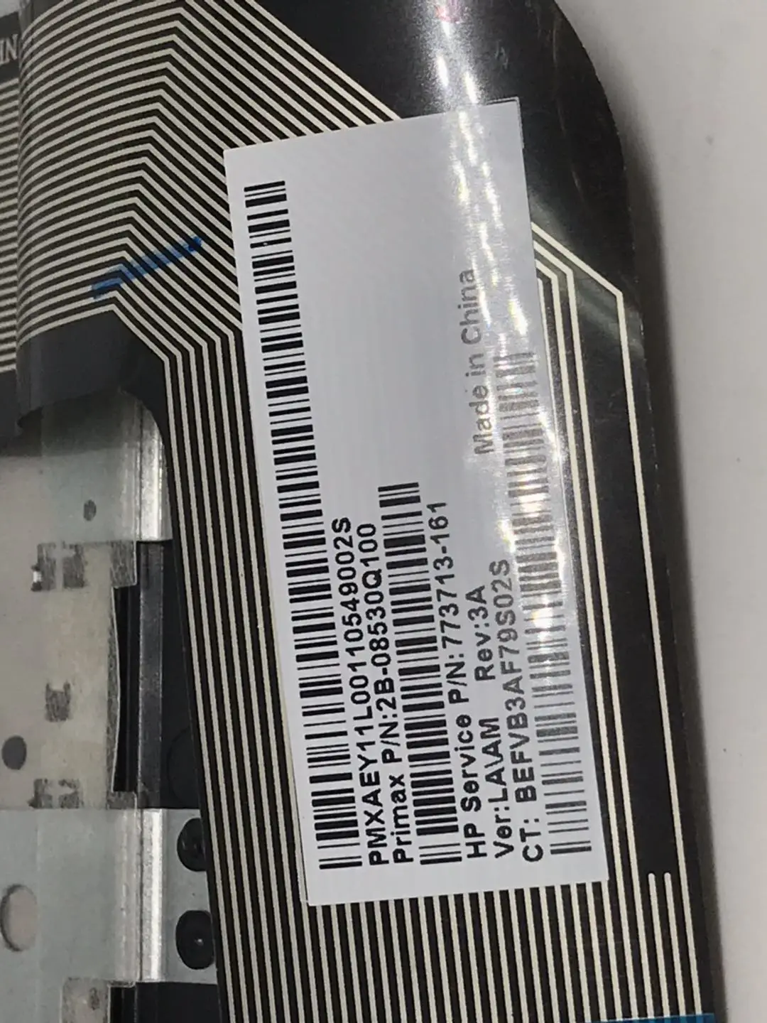 Новый Подержанный упор для пальцев с английской клавиатурой HP Pavilion 14z V 14 V034TX v048t