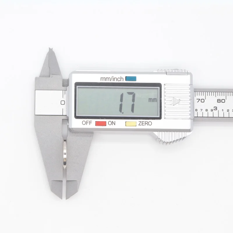 Супермощный редкоземельный неодимовый магнит N35 15x2 мм 50 шт.