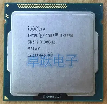 Оригинальный четырехъядерный процессор Intel I5 3550 3 ГГц LGA 1155 TDP 77 Вт 6 Мб кэш