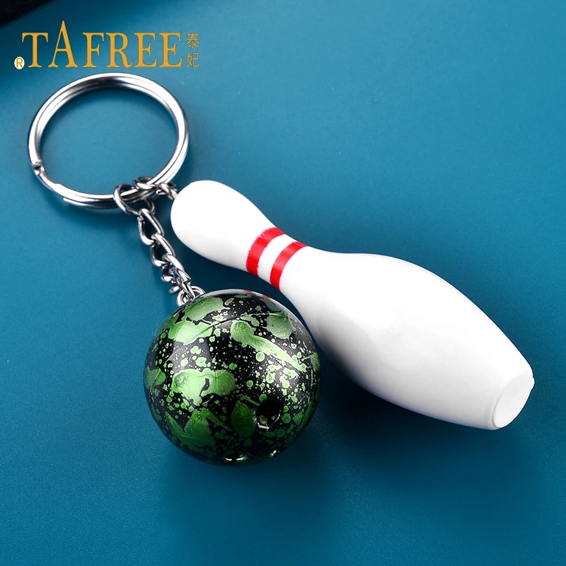 TAFREE моделирование брелок в виде шара для боулинга товары спорта набор