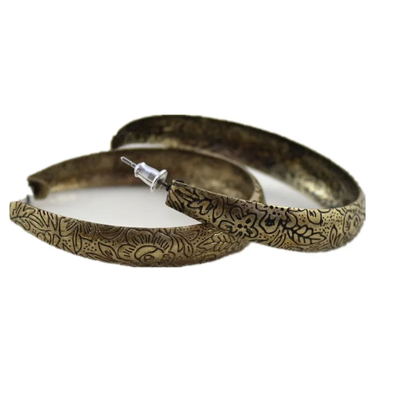 Оптовая продажа золотые серьги ручной работы с древним кольцом 2016 | Украшения и