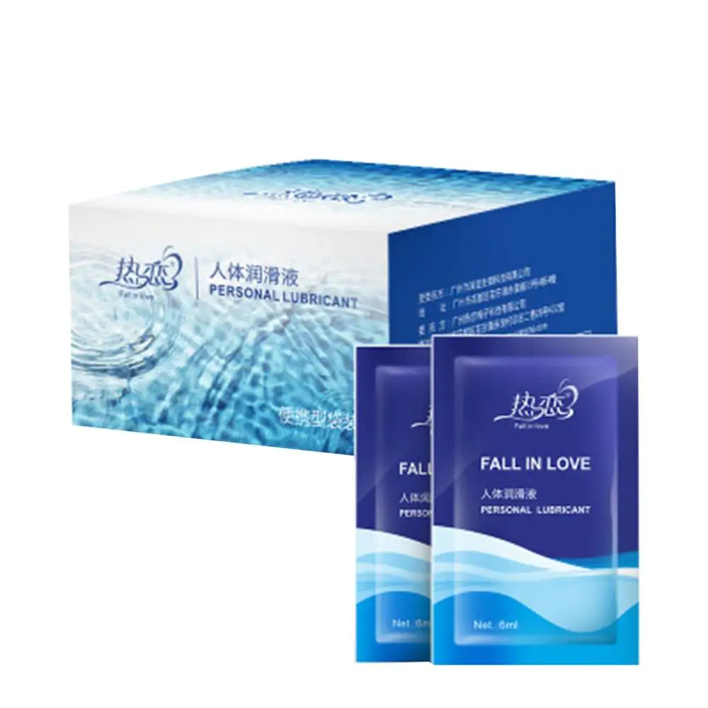 20 шт. на водной основе гладкий лубрикант для влагалища анальный секс луби гей