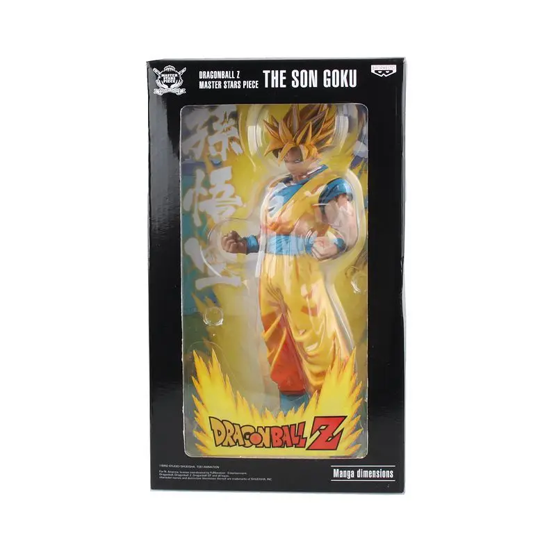 SonGoku MSP Dragon Ball Figure Son Goku COMIC Super Saiyan PVC 280mm Z Action DBZ DragonBall | Игрушки и хобби