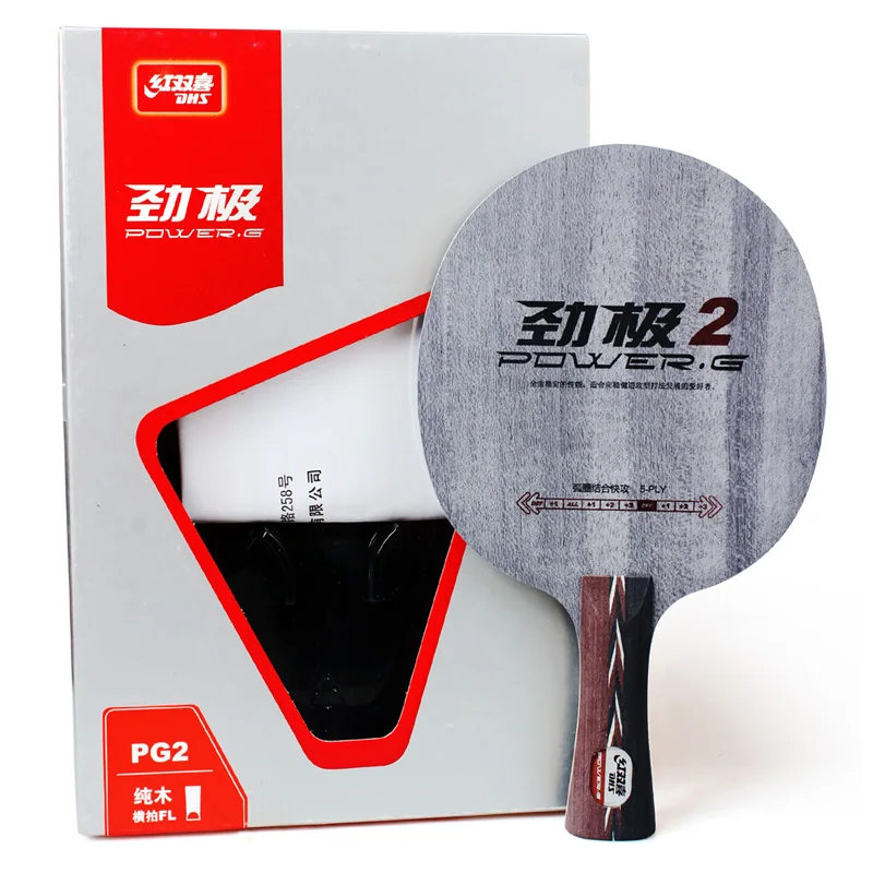 Ракетка для настольного тенниса DHS Wang Li Qin New Power g 2 Pg2 Pg (5 дюймов) Спортивная ракетка