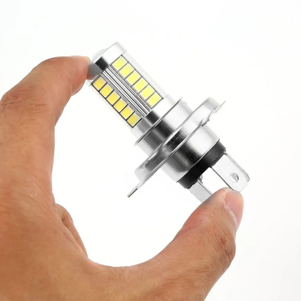 H4 33SMD 5630 светодиодный супер яркий белый автомобильный головной светильник источник дневного движения светильник s лампа светодиодный 12 в 8 Вт автомобиль