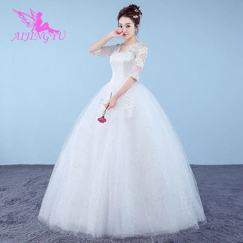 

AIJINGYU dresses plus size for wedding party weding dress WK675