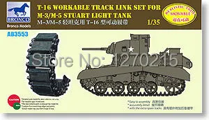 

Bronco 1/35 AB3553 M3/M5 Stuart T-16 Workable Track Link