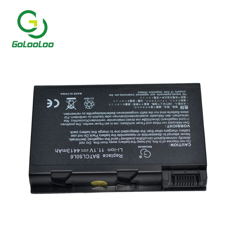 Golooloo 4400MaH 11,1 v аккумулятор для acer Aspire 9800 BATBL50L6 5610 3100 3690 5100 5515 5650 5630 5680 9110 9120 9810 9920 г