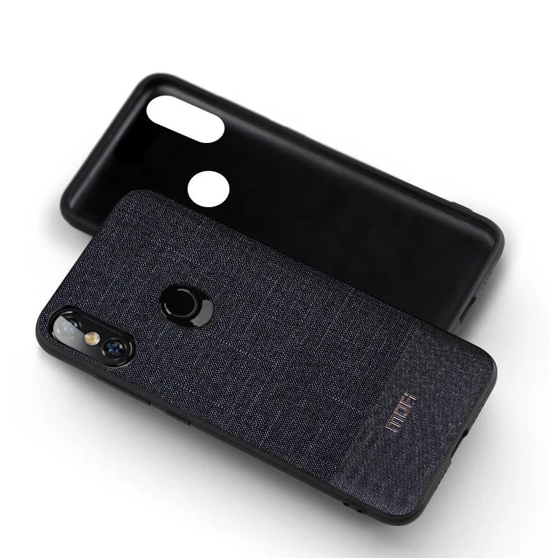 Dark Blue Для Xiao mi 8 Pro Чехол для Xiao mi 8 Lite чехол mi 8 задняя крышка для Xiao mi 8 Explorer чехол задняя крышка mi 8 темная деловая ткань - Цвет: Dark Blue