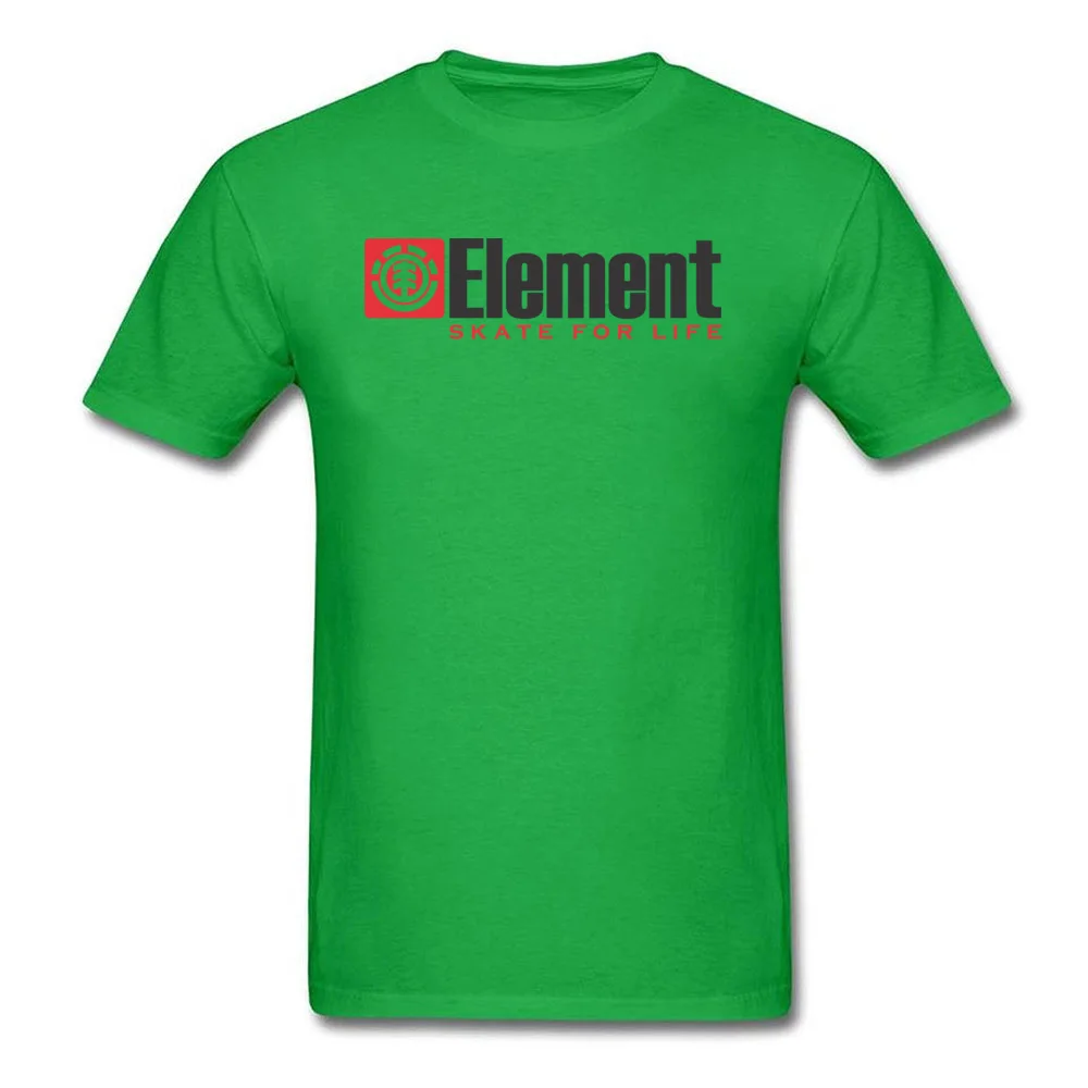 Green Ele, Мужская футболка, Мужская футболка для скейтера, Ele, Мужская футболка для скейта на всю жизнь, Топы И Футболки с простым буквенным принтом, футболка на заказ, хлопковая белая одежда размера плюс - Цвет: Green