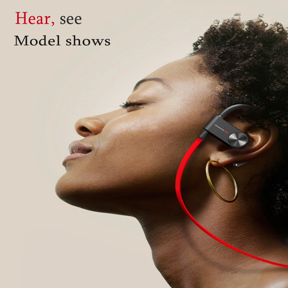 Новинка 2019 года Беспроводные спортивные bluetooth наушники беспроводной стерео