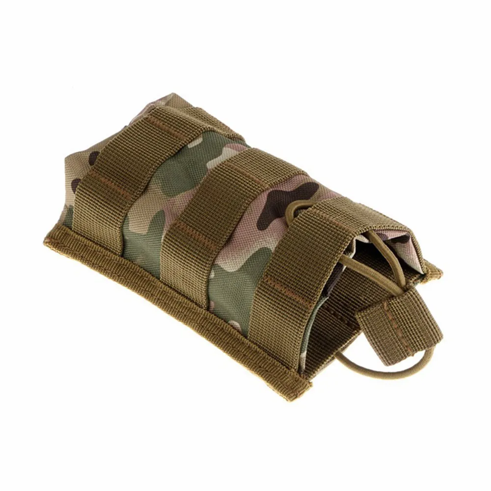 Военный Molle тактический винтовочный патрон Mag подсумок армейский одиночный зажим M4 с открытым верхом Interphone нейлоновая охотничья сумка AR15 Ammo