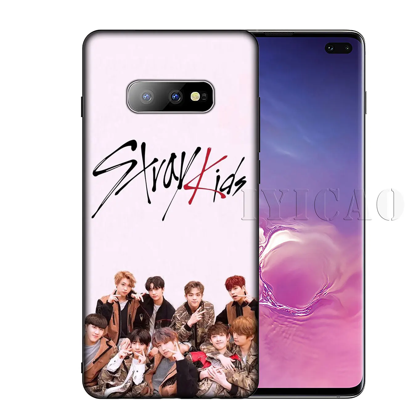 Мягкий силиконовый чехол для телефона IYICAO Stray Kids kpop Samsung Galaxy S20 Ultra S10 Lite S9 S8 Plus S6 S7 Edge