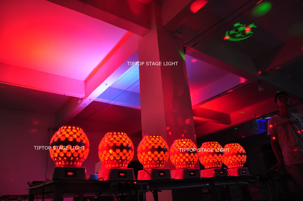 Comprare TIPTOP TP-E13 12x3 W Fase Led Lanterna Luce Festa Di Nozze Fase Vasi Club Decorazione Della Stanza Non Impermeabile RGBW Luna Stella Led