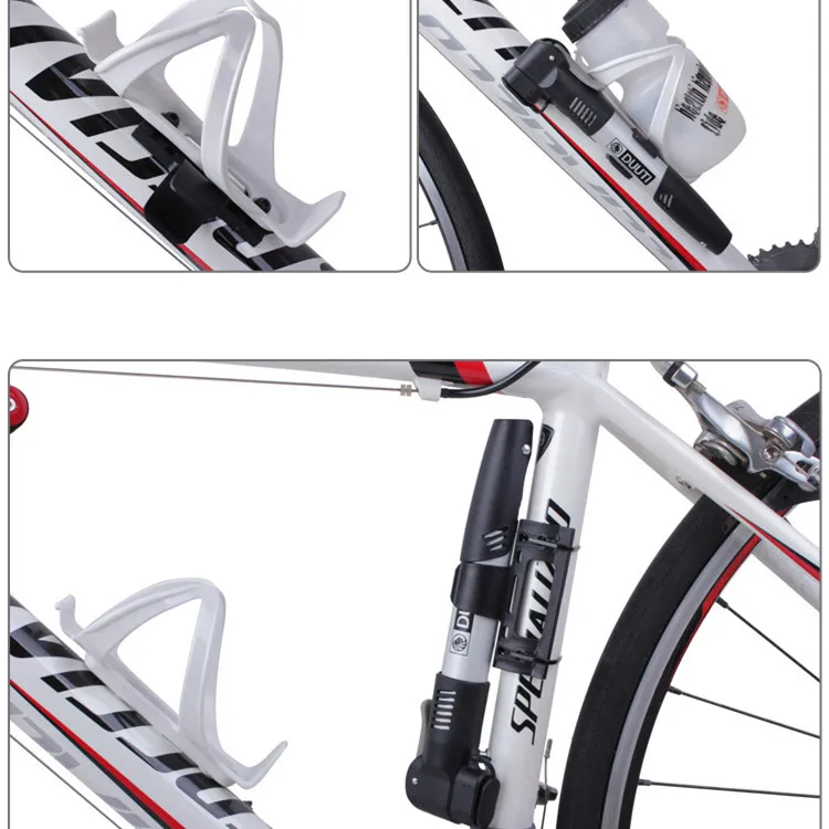 Надувной Многофункциональный велосипедный насос из алюминиевого сплава мини