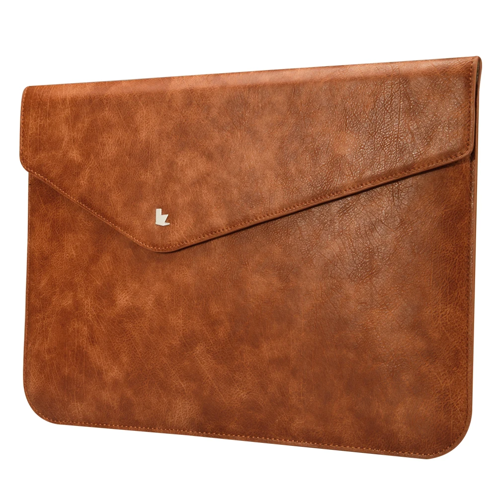 Jisoncase PU кожаная сумка для ноутбука Macbook Air/Pro/Retina 13 дюймов деловые магнитные рукава