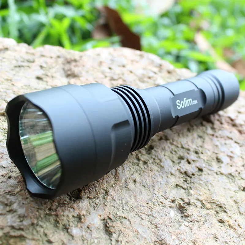 Sofirn C8 мощный светодиодный светильник-вспышка Cree XPL2 18650 фонарь светильник портативный тактический фонарик Фонарь для кемпинга охоты