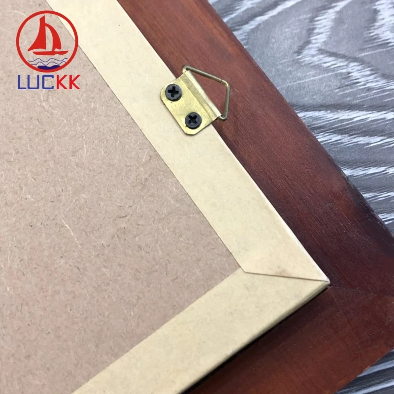 Настенная винтажная фоторамка LUCKK 60*90 с различными матросскими узлами и именем