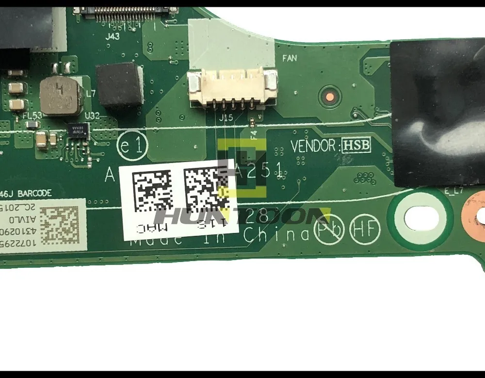 FRU:00HN531 для материнской платы ноутбука Lenovo Thinkpad T450 AIVL0 NM-A251 00HT531 SR23V I7-5600U DDR3 100%