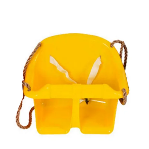 Yellow 1 шт. детские качели для сада, уличные игрушки для детей, пластиковые Подвесные качели для кресла, веселые домашние спортивные игрушки, детские качели, детские товары - Цвет: Yellow